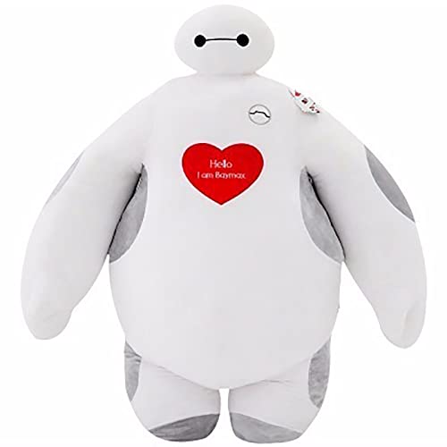 TTHH Big Hero 6 Baymax 15"Peluche Grande de Peluche Blanco, cumpleaños, Navidad, Regalo del día de los niños para niños B