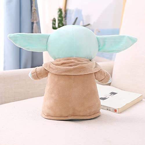 TTHH Juguete De Peluche Yoda De Star Wars De Disney, Master Aliens Mandalorian, Muñecos De Peluche De Dibujos Animados para Bebés, Juguete De Relleno, Decoraciones De Regalo Kawaii