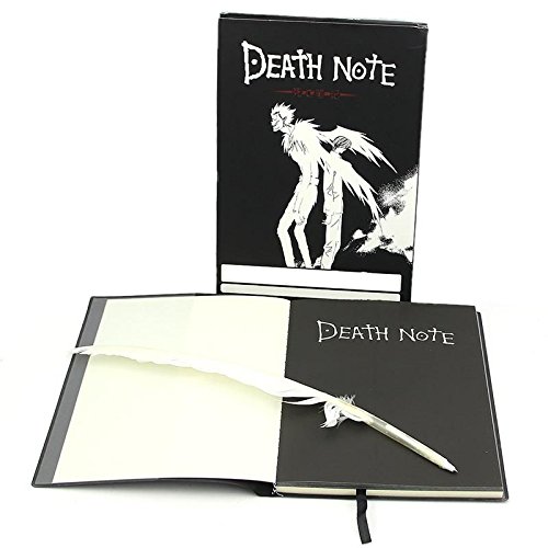 Tutoy Death Nota Libro Encantadora Moda Anime Tema Muerte Nota Cosplay Cuaderno Escuela Gran Diario De Escritura