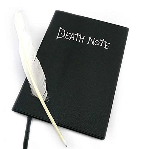 Tutoy Death Nota Libro Encantadora Moda Anime Tema Muerte Nota Cosplay Cuaderno Escuela Gran Diario De Escritura