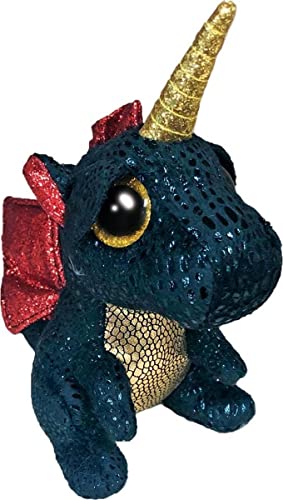 TY Beanie Boo's - Unicornio Dragón Grindal - 15 CM