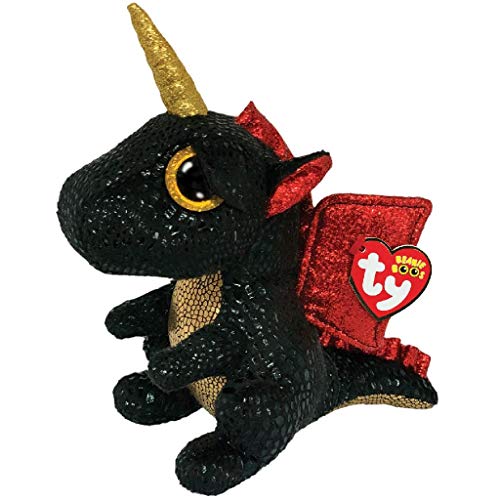 TY Beanie Boo's - Unicornio Dragón Grindal - 15 CM