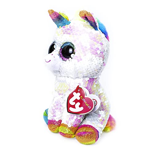 Ty Pixy la Unicornio - Peluche de Lentejuelas Brillantes