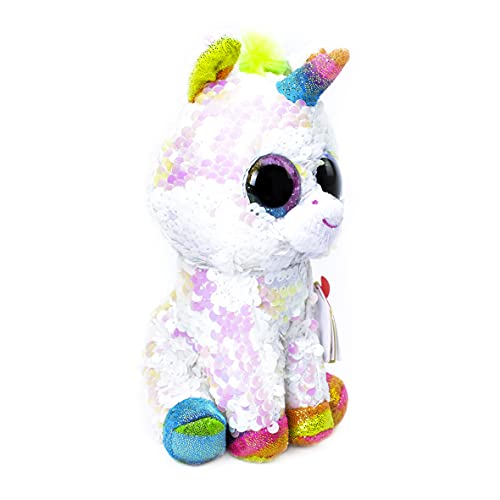 Ty Pixy la Unicornio - Peluche de Lentejuelas Brillantes