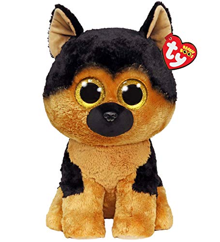 TY UK Ltd- Spirit German Shepherd Beanie Boo Large Espíritu Pastor alemán Lrg, Multicolor (36766)