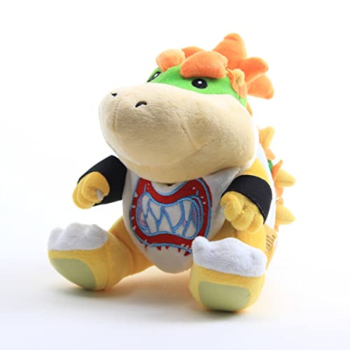 uiuoutoy Super Mario Bros Koopa Baby Junior Bowser Jr Peluche Juguete Suave Muñeca De Peluche Regalo Niños