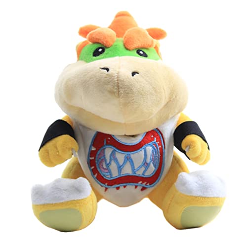 uiuoutoy Super Mario Bros Koopa Baby Junior Bowser Jr Peluche Juguete Suave Muñeca De Peluche Regalo Niños