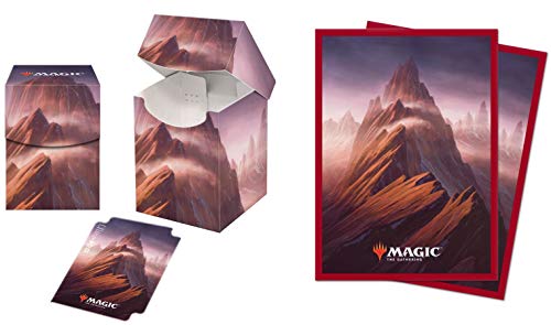 Ultra Pro Unstable Lands Avon Mountain Pro 100+ - Caja de cubierta con 100 fundas