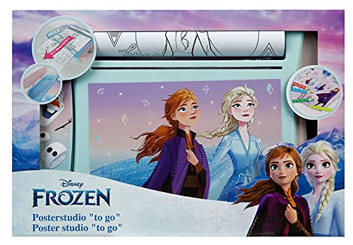 Undercover- Disney Frozen Kit de Pintura para niños, Multicolor (FRUW4053)