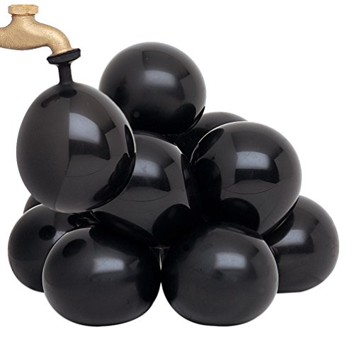 Unique Party- Paquete de 100 globos de agua de látex con forma de bomba, Multicolor, pack of 100 (5227)