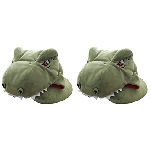 Unomor 2 cojines de almohada de peluche de dinosaurio de peluche para muñecas de juguete para niños adultos