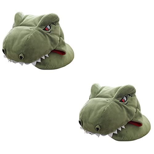 Unomor 2 cojines de almohada de peluche de dinosaurio de peluche para muñecas de juguete para niños adultos