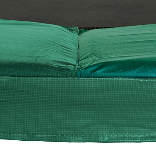 Upper Bounce Cubierta de Protección para Bordes de Repuesto (Cubre Resortes Muelles) para Cama Elástica Trampolín Redondo 4.57 m Cerco 25.4 cm Verde