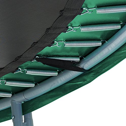 Upper Bounce Cubierta de Protección para Bordes de Repuesto (Cubre Resortes Muelles) para Cama Elástica Trampolín Redondo 4.57 m Cerco 25.4 cm Verde