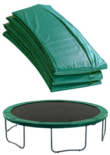 Upper Bounce Cubierta de Protección para Bordes de Repuesto (Cubre Resortes Muelles) para Cama Elástica Trampolín Redondo 4.57 m Cerco 25.4 cm Verde