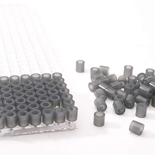 Vaessen Creative Perlas Fusibles, Plastic, Gris (Anthracite), 5mm