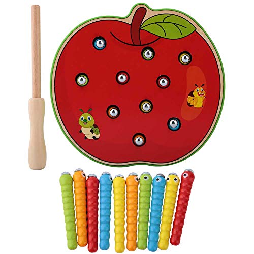 Venta loca Juguete educativo para niños, juguete educativo, respetuoso con el medio ambiente, ligero, hermoso, divertido, mano de obra fina, adultos para bebés,(Apple Crawler)