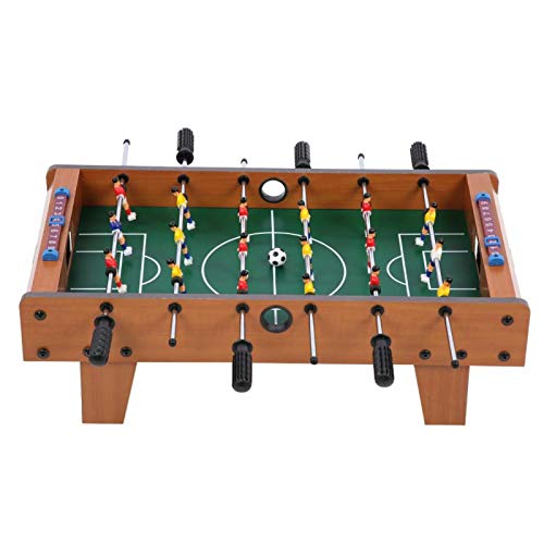 Venta Loca Mini fútbol de Escritorio de Madera, fútbol de Mesa portátil, Robusto y Duradero fútbol de Mesa para niños, para Juguete Educativo, niños, niños, Ejercicio, Agarre Manual