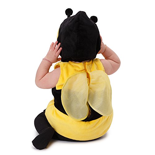 Vestido encima de América Kids Little Bee Fuzzy Traje - Tamaño 0-6 Meses