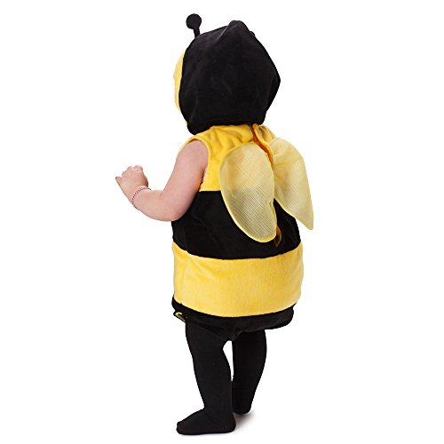 Vestido encima de América Kids Little Bee Fuzzy Traje - Tamaño 0-6 Meses