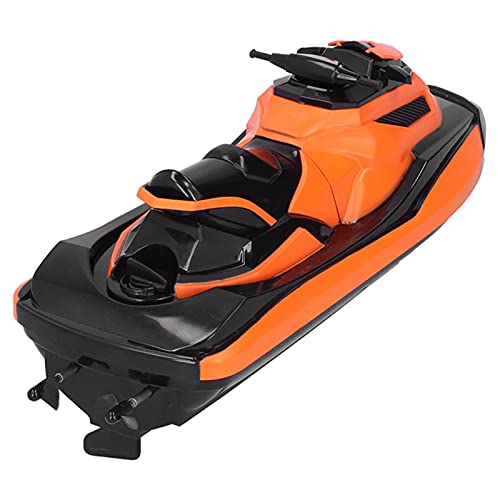 VGEBY Lancha A Motor, T16B 2.4G Control Remoto Lancha A Motor T16B 2.4G RC Lancha A Motor Barco 1/47 RC Lancha Rápida De Juguete Barco De Carreras para Niños Adultos Piscinas De Juguete