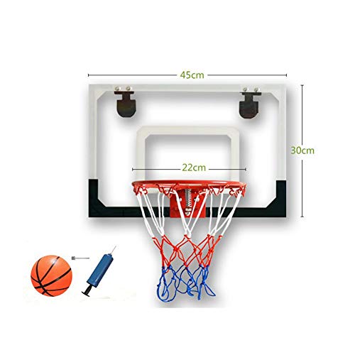 VOLORE Mini Canasta Interior de Baloncesto Canasta Baloncesto Tablero Juego Interior Oficina Habitación Jardín Aro Baloncesto Novedad Divertido Juego de Juguetes