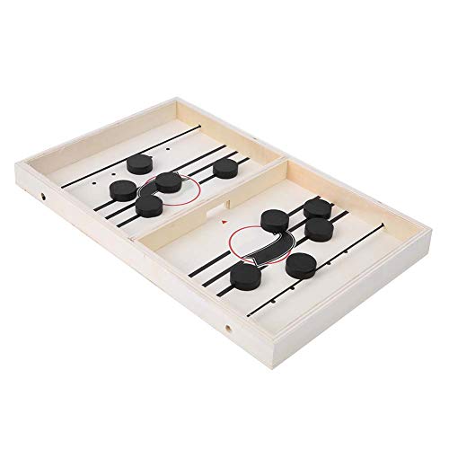 Voluxe Juego de hockey sobre hielo, fácil de llevar juego de mesa para la tienda de juguetes para la institución educativa para el niño (catapulta)