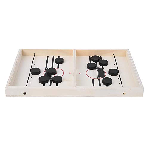 Voluxe Juego de hockey sobre hielo, fácil de llevar juego de mesa para la tienda de juguetes para la institución educativa para el niño (catapulta)