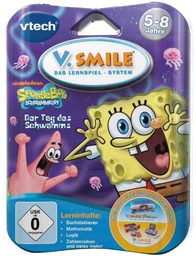 VTech 80-084644 - V.Smile Motion Aprendizaje Juego Bob Esponja SquarePants [importado de Alemania]