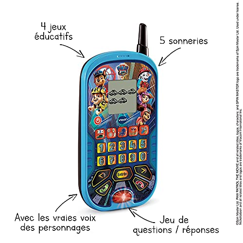 VTech- Smartphone Educativo, Color Azul (539305)