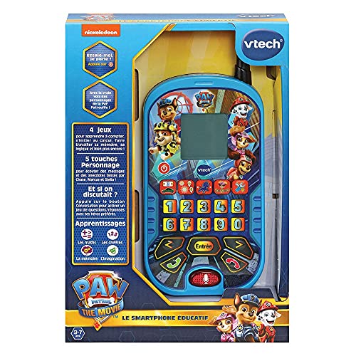 VTech- Smartphone Educativo, Color Azul (539305)