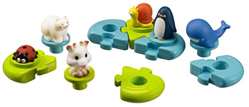 VULLI 523413 - Puzzle de animales para el baño, diseño Sophie la jirafa