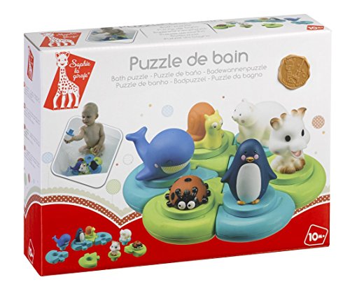 VULLI 523413 - Puzzle de animales para el baño, diseño Sophie la jirafa