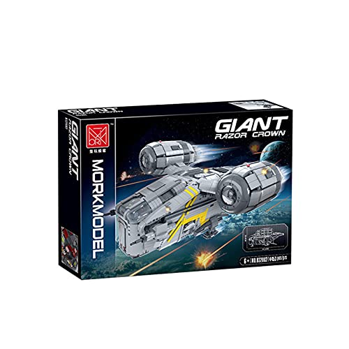 WANZPITS 032002 Kit De Modelo De Tecnología De Afeitar Gigante, Gigante Super Starship Moc Terminal Set De Terminal Star Wars Series Decorative Building Blocks Children Game Juguete DIY, Gris