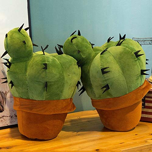 WEIGENG Simulación Cactus Coche Peluche Cactus Almohada Oficina Cojín Decoración Hogar