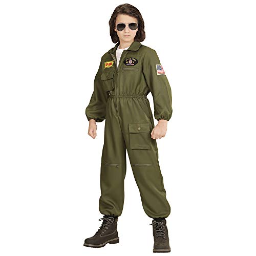 Widmann 65539 Fighter Jet Pilot disfraz ? tamaño mediano , color/modelo surtido