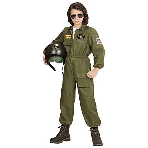 Widmann 65539 Fighter Jet Pilot disfraz ? tamaño mediano , color/modelo surtido