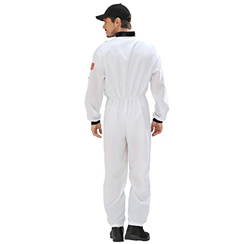 WIDMANN Disfraz de adultos astronauta, Blanco, Medium