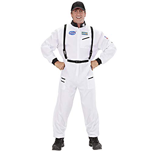 WIDMANN Disfraz de adultos astronauta, Blanco, Medium