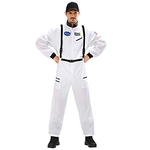 WIDMANN Disfraz de adultos astronauta, Blanco, Medium