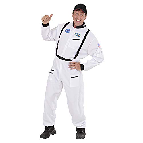 WIDMANN Disfraz de adultos astronauta, Blanco, Medium