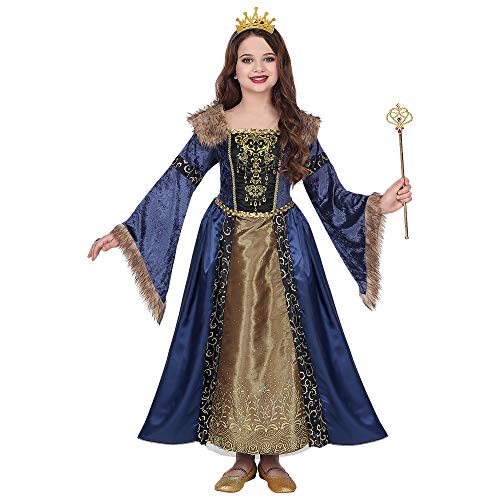 WIDMANN traje Medieval de niña, Multicolor, 07137