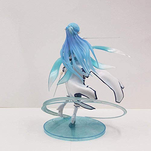 WIJJZY 23CM Sword Art Online Batalla de Secuencia Versión teatral Asuna Water Spirit 1/7 Caja Escultura Regalo Modelo Regalo de cumpleaños Estatua Colección Decoración