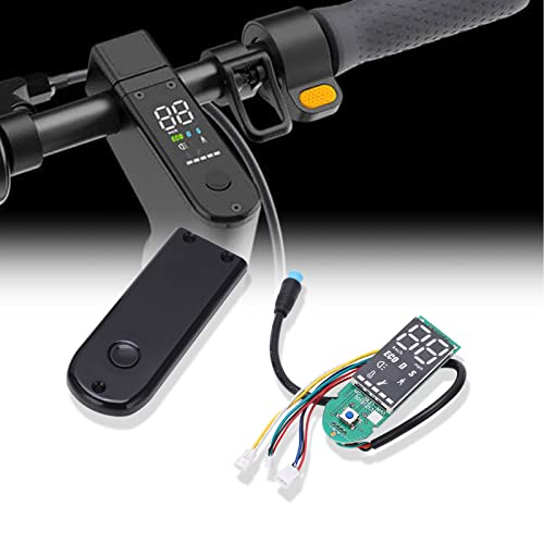 WinmetEuro Tablero de Pantalla Digital, Tablero de Instrumentos Piezas del Panel de Pantalla Enchufe Impermeable Reparación Resistente Al Desgaste para Scooter Eléctrico G30