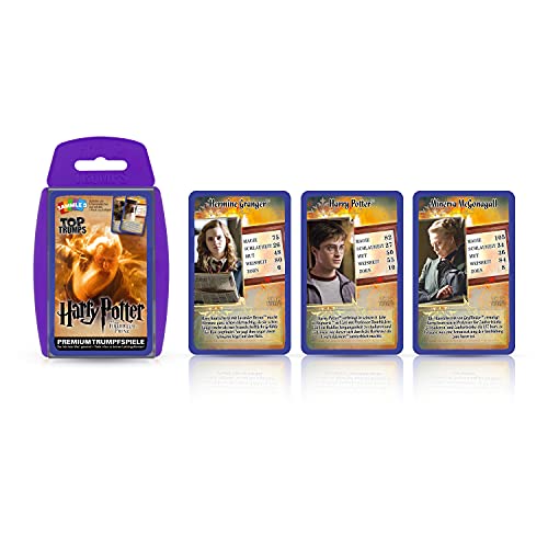 Winning Moves und der Halbblutprinz Nein Top Trumps: Harry Potter y el príncipe de media sangre, color juego de bailes. (WIN62837) , color/modelo surtido