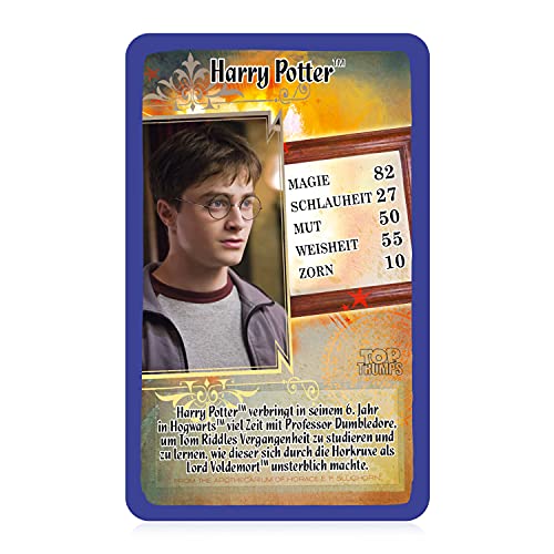 Winning Moves und der Halbblutprinz Nein Top Trumps: Harry Potter y el príncipe de media sangre, color juego de bailes. (WIN62837) , color/modelo surtido