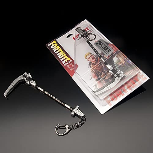 WJBHNB Llavero De Espada De Fortnite, Regalos De Anime De Modelo De Arma, Dibujos Animados De Anime De Espada De Metal, Kit De Modelo De Espada 14.3cm