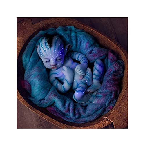 WLZJ Precioso Bebé Reborn Baby Muñecas De Silicona Muñecas De Algodón Suave Cuerpo De Silicona Bebé Bebé Reborn Tronco Día De Navidad Regalo,30cm