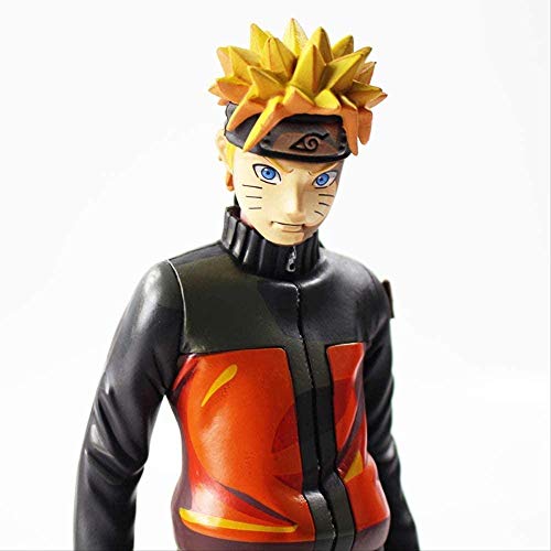 WMYATING Realista y Divertido Naruto Uzumaki Dibujos Animados de Dibujos Animados Figura 24cm Modelo Muñeca Muñeca Coleccionable