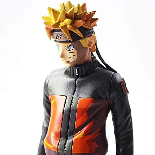 WMYATING Realista y Divertido Naruto Uzumaki Dibujos Animados de Dibujos Animados Figura 24cm Modelo Muñeca Muñeca Coleccionable